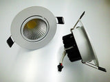 Downlight 30 PCS 7W 10W Dimmable Cob Led Downlights Cool/Warm White Recessed lamp 110V/220V/230V CE RoHS