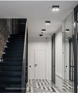 GU10 Downlight Led Downlight Surface Mounted Ceiling Lamp Buld Replaceable Angel Adjust Square Lighting Spot Lamp For Kitchen