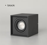 GU10 Downlight Led Downlight Surface Mounted Ceiling Lamp Buld Replaceable Angel Adjust Square Lighting Spot Lamp For Kitchen