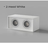 GU10 Downlight Led Downlight Surface Mounted Ceiling Lamp Buld Replaceable Angel Adjust Square Lighting Spot Lamp For Kitchen