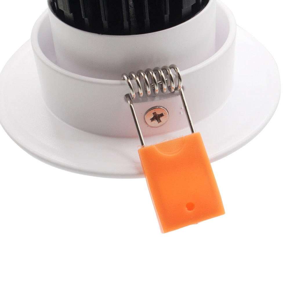 Triac Dimmable LED Downlights COB 10W 110V 220V 230V AC Spot Lamp LED Down Lights Recessed LED Ceiling Downlight