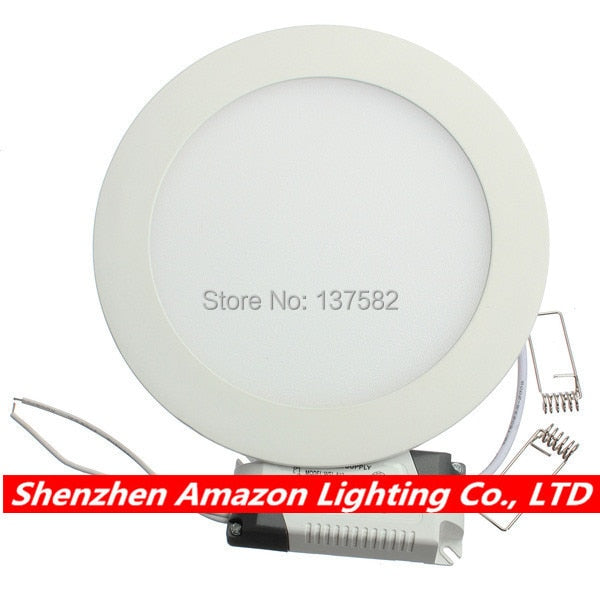 Lowest price! 9W LED Ceiling Downlight Light super bright led panel light AC85-265V Warm White/Natural White/Cold White