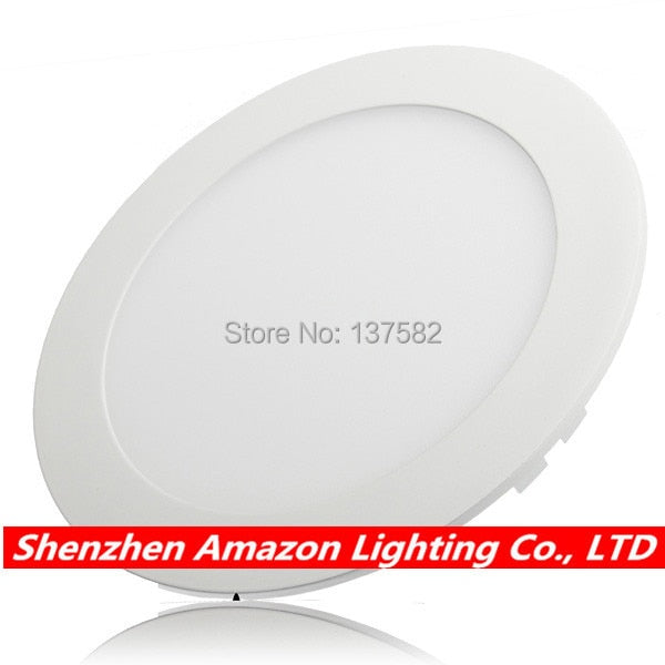 Lowest price! 9W LED Ceiling Downlight Light super bright led panel light AC85-265V Warm White/Natural White/Cold White