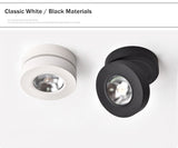 Led Downlights Surface Mounted Ceiling Lamp Spot Led Lamp Lighting Angle Adjustable 3W 5W 7W AC220V For Living Room Bedroom