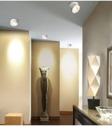 Led Downlights Surface Mounted Ceiling Lamp Spot Led Lamp Lighting Angle Adjustable 3W 5W 7W AC220V For Living Room Bedroom