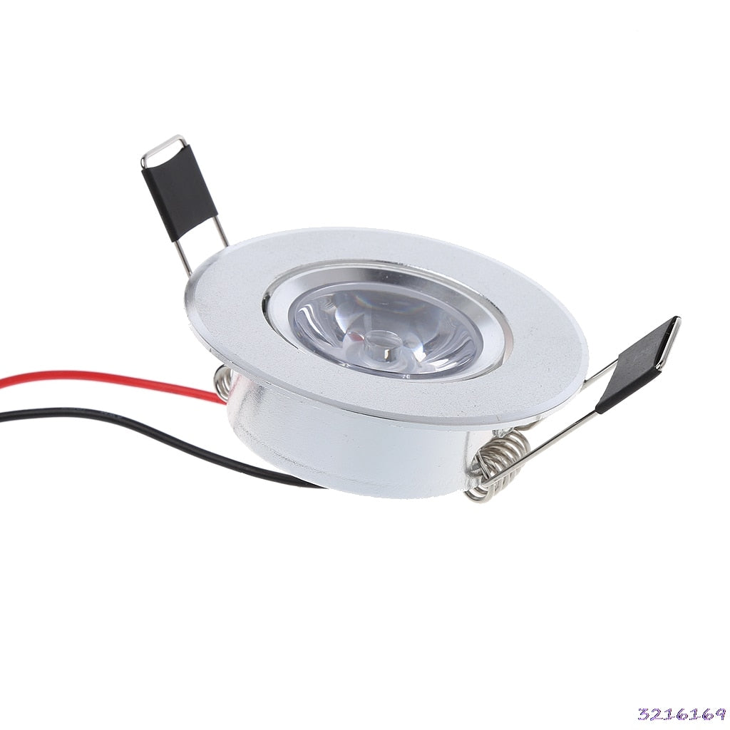 LED Lights 85-265V Cabinet Mini Downlight 1W Spot Ceiling Lamp