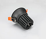 Dimmable Recessed COB LED Downlights 9W 12W LED Ceiling Spot Lights AC85-265V LED Ceiling Lamps Warm Cold White Indoor Lighting