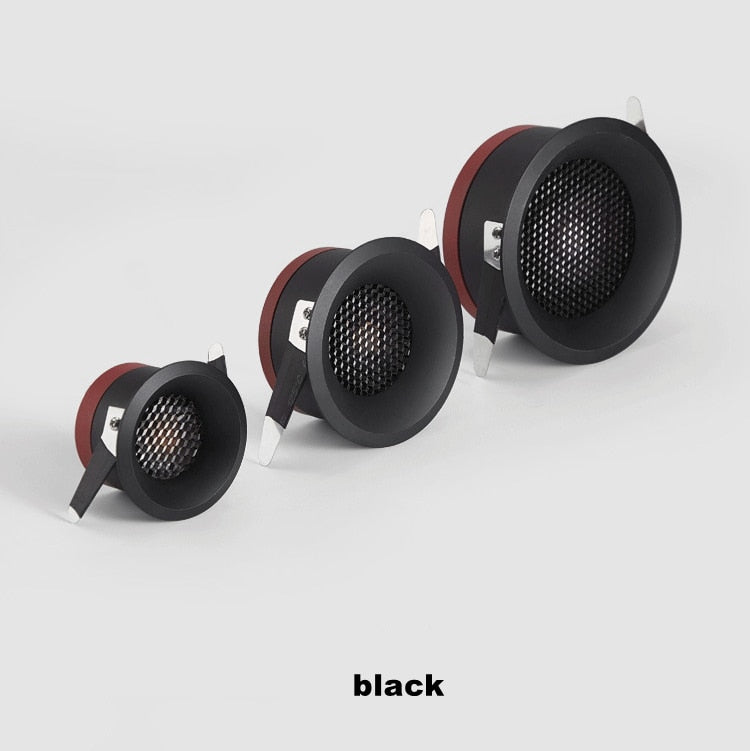 Ultra Thin Anti Glare Spot Light ceiling lamp 12W 9W 7W 5W Recessed led light 2020 NEW LED DownLight for Living room