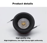 Ultra Thin Anti Glare Spot Light ceiling lamp 12W 9W 7W 5W Recessed led light 2020 NEW LED DownLight for Living room