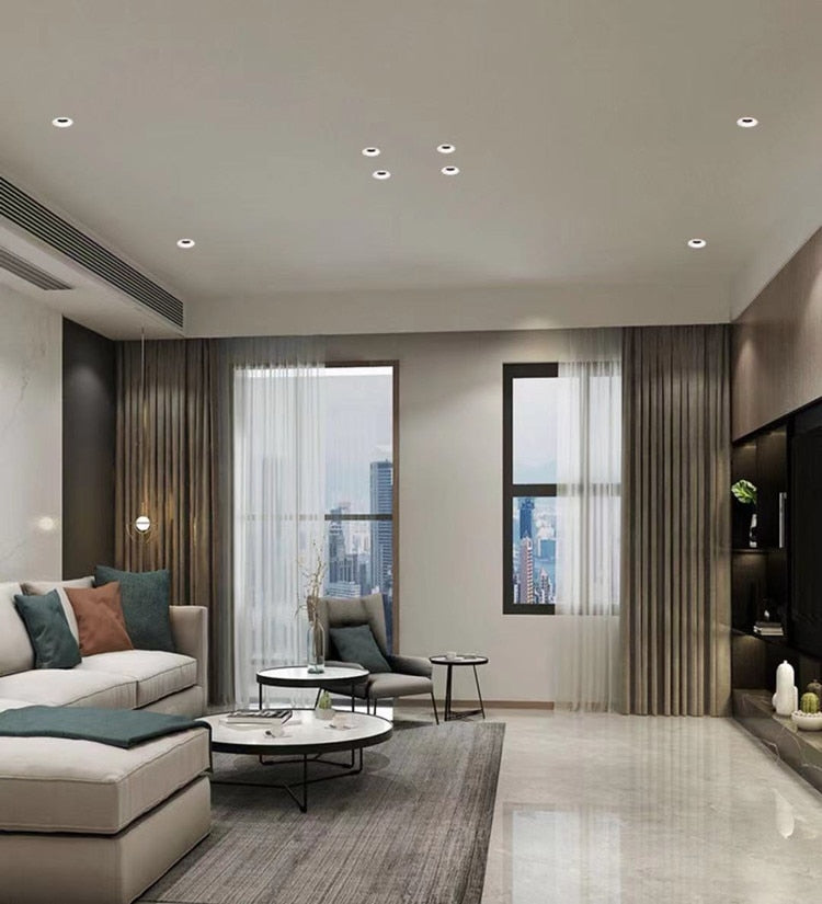 Ultra Thin Anti Glare Spot Light ceiling lamp 12W 9W 7W 5W Recessed led light 2020 NEW LED DownLight for Living room