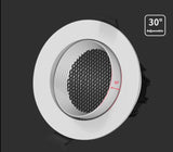 Dimmable Recessed LED Downlights Honeycomb Deep Anti-glare Adjustable Angle Eye COB Spotlight led ceiling light Indoor
