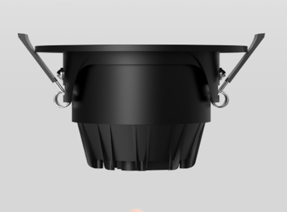 Dimmable Recessed LED Downlights Honeycomb Deep Anti-glare Adjustable Angle Eye COB Spotlight led ceiling light Indoor