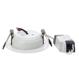 LED Downlight Lamp 3W 5W 7W 9W 12W 15W 18W Ceiling Recessed 10pcs/lot Downlights Round Led Panel Light Three Color 220V 110V