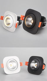 Dimmable Bull Eye Led downlight light LED COB Ceiling Spot Light 10w 15w AC85-265V LED ceiling recessed Lights Indoor Lighting