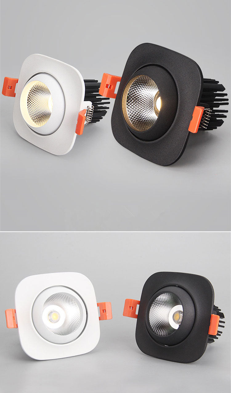 Dimmable Bull Eye Led downlight light LED COB Ceiling Spot Light 10w 15w AC85-265V LED ceiling recessed Lights Indoor Lighting