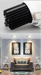 Dimmable Bull Eye Led downlight light LED COB Ceiling Spot Light 10w 15w AC85-265V LED ceiling recessed Lights Indoor Lighting