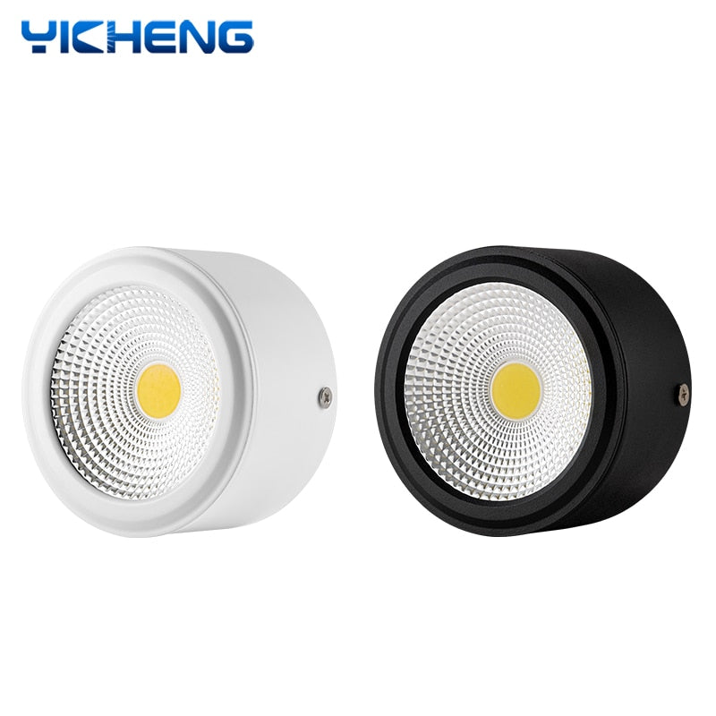 Surface Mounted LED Downlight 10W 15W LED Ceiling Lamps COB Spot Light AC85-265V Needs Driver Indoor Home Decoration Lighting