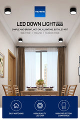 Surface Mounted LED Downlight 10W 15W LED Ceiling Lamps COB Spot Light AC85-265V Needs Driver Indoor Home Decoration Lighting