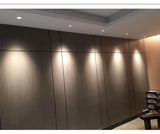 Dimmable Led Downlight Light 7W 12W 18W Anti-Glare COB Spot light AC220V 110V Honeycomb Recessed Lights Indoor Lightings