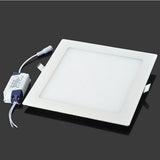 Ultra thin Square Panel AC110V 220V 4W 6W 9W 12W 15W 18W SMD2835 recessed ceiling led panel light downlight White / Warm white