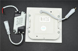 Ultra thin Square Panel AC110V 220V 4W 6W 9W 12W 15W 18W SMD2835 recessed ceiling led panel light downlight White / Warm white