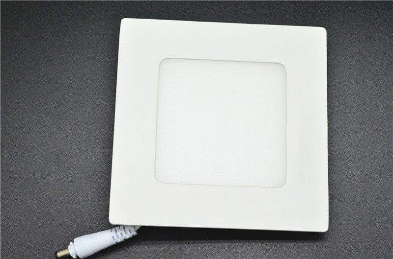 Ultra thin Square Panel AC110V 220V 4W 6W 9W 12W 15W 18W SMD2835 recessed ceiling led panel light downlight White / Warm white
