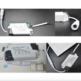 Ultra thin Square Panel AC110V 220V 4W 6W 9W 12W 15W 18W SMD2835 recessed ceiling led panel light downlight White / Warm white