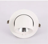 High Power Dimmable LED Downlight 10W 15W 20W 30W Adjustable 360 COB Ceiling Elephant Trunk Downlight AC85-265v Home Lighting