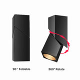 Surface Mounted Led Ceiling Lamp Foldable Modern Led Downlight 10W 12W 15W Dimmable AC110V 220V For Living Room Stores Kitchen