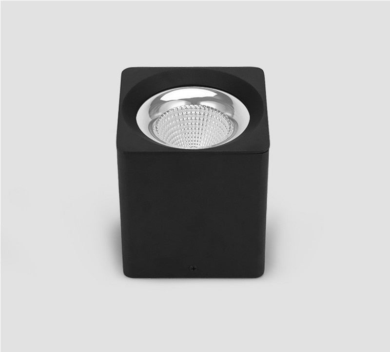 Square Dimmable COB LED Downlights 9W 15W 20W LED Ceiling Spot Lights 110-240V LED Ceiling Lamps Warm/Cold White Indoor Lighting