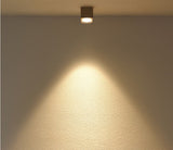 Square Dimmable COB LED Downlights 9W 15W 20W LED Ceiling Spot Lights 110-240V LED Ceiling Lamps Warm/Cold White Indoor Lighting