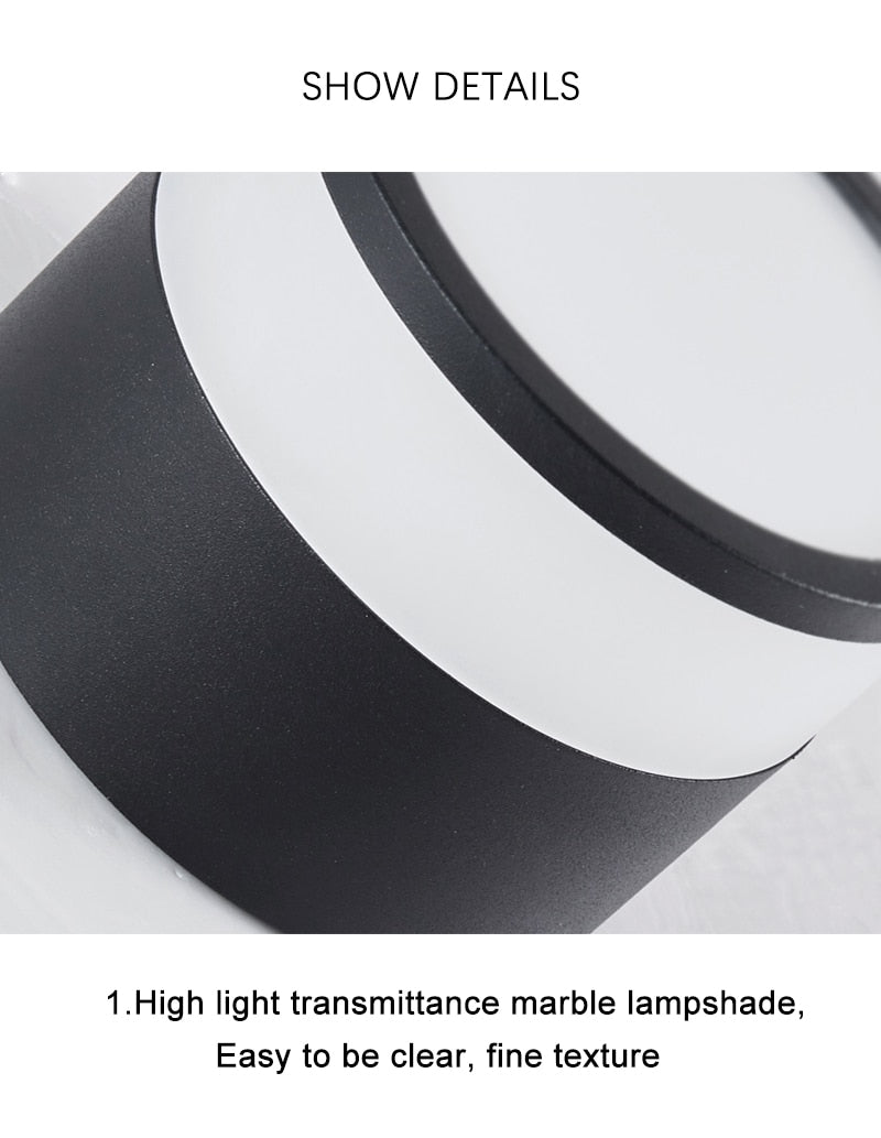 Surface Mounted Downlight Led 7W 12W Nordic Round Living Room Aisle Ceiling Light Macaron Free Hole Three-color Small Spotlight