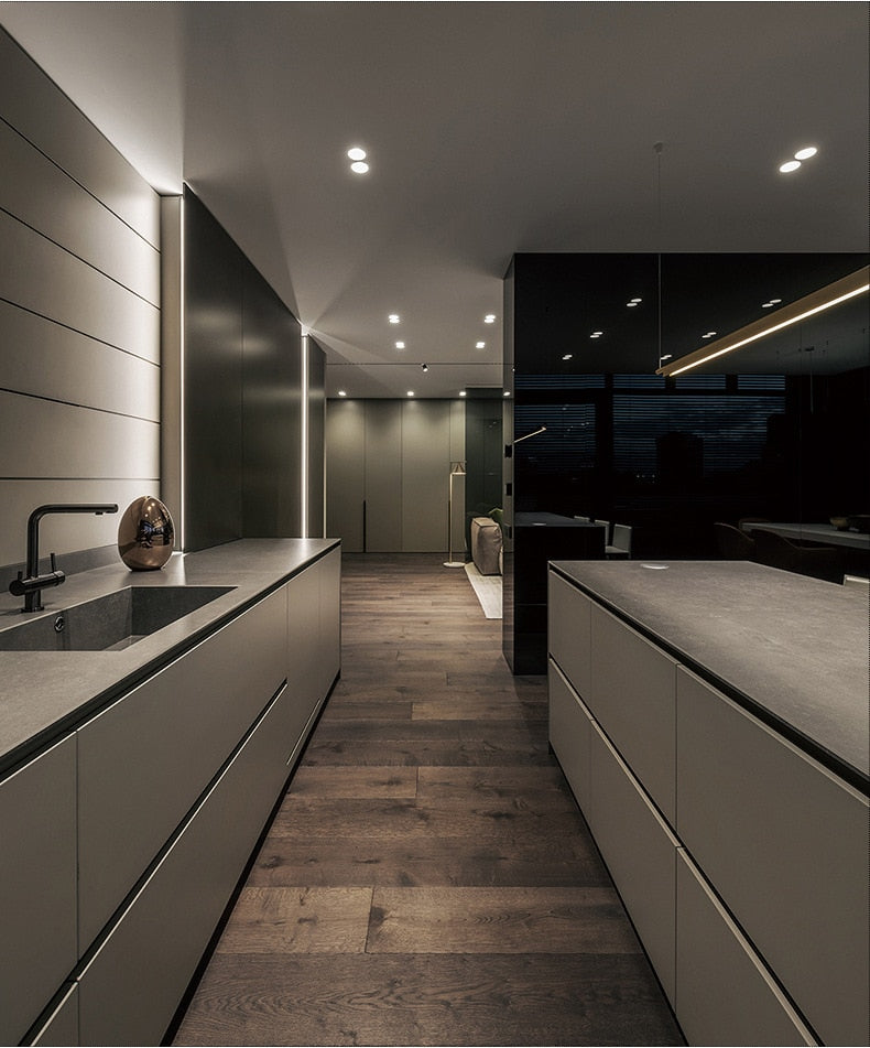 Beam Angle 60 Degrees Recessed LED Downlight 5W 7W 9W 12W 15W 18W Dimmable Deep Glare LED Ceiling Spot Light Pic Background