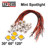 Mini 1W Downlight DC12V IP65 Embedded Interior Decoration Lamp Cabinet Bar Lighting Modern Minimalist Light Luxury LED Spotlight