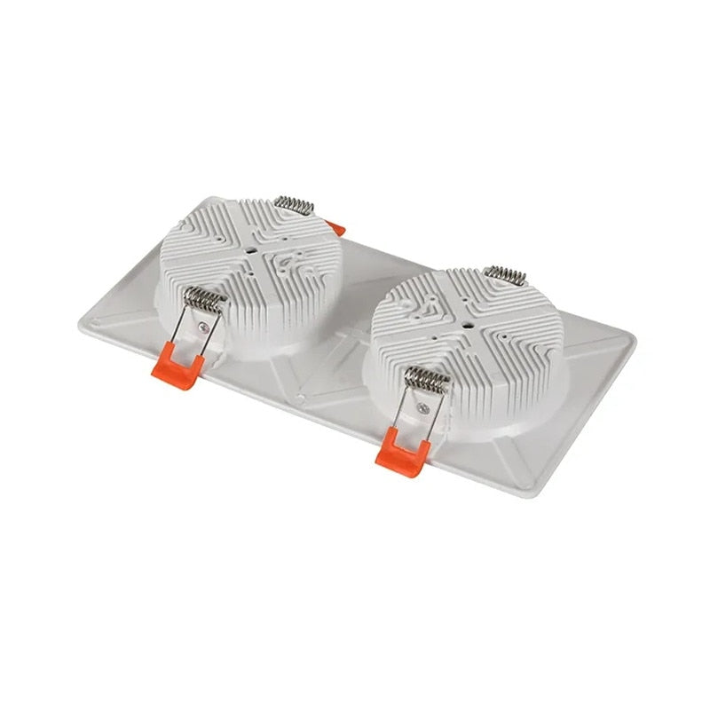 Square Ultra-thin Recessed LED Downlights 7w 12w 14W 15w 18W 30W 36w SMD LED Ceiling Lamp Spot Lights Dimmable AC110-220V Bulb