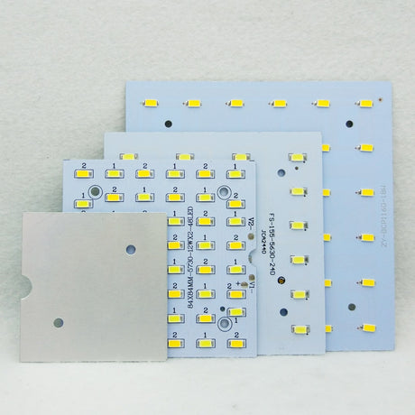 LED PCB 6W 12W 18W LED Downlight Aluminum Plate 5/10Pcs Lighting Heatsink SMD5730 110lm/w Square Light Source For Panel lamps