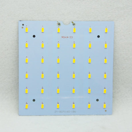 LED PCB 6W 12W 18W LED Downlight Aluminum Plate 5/10Pcs Lighting Heatsink SMD5730 110lm/w Square Light Source For Panel lamps