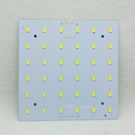 LED PCB 6W 12W 18W LED Downlight Aluminum Plate 5/10Pcs Lighting Heatsink SMD5730 110lm/w Square Light Source For Panel lamps