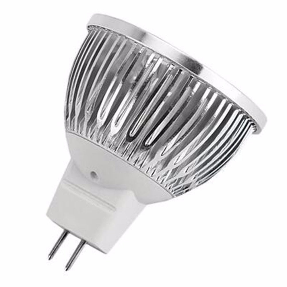 LED Bulb MR16 Spotlight 12V 3W 4W 5W High Power LED Downlight Light Warm/Cool White LED Lamp 10pcs/Lot
