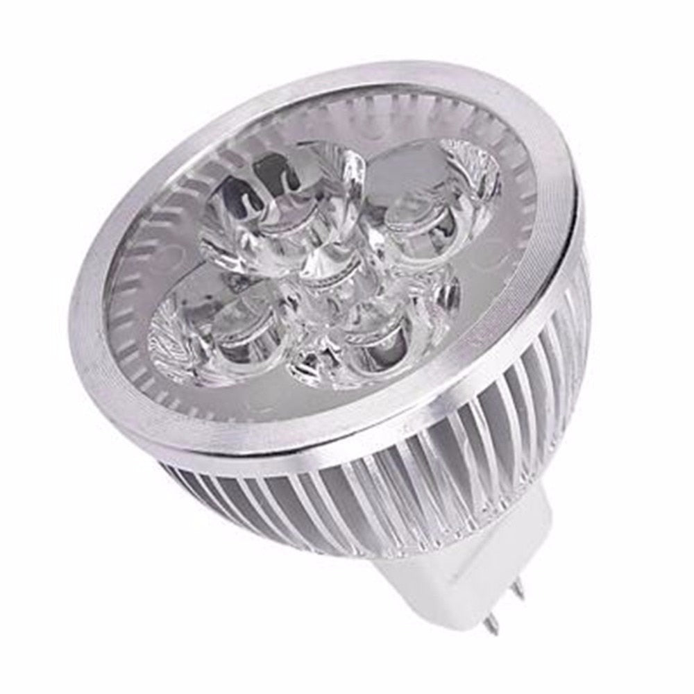LED Bulb MR16 Spotlight 12V 3W 4W 5W High Power LED Downlight Light Warm/Cool White LED Lamp 10pcs/Lot