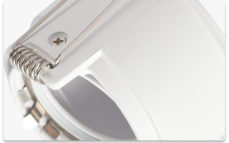 Recessed GU10/MR16 LED Downlight Mounted Frame Round Anti-Glare Lamp Holder Cut Hole 55/75mm Ceiling Spot Lights Fitting Fixture