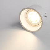 Recessed GU10/MR16 LED Downlight Mounted Frame Round Anti-Glare Lamp Holder Cut Hole 55/75mm Ceiling Spot Lights Fitting Fixture
