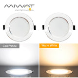 LED Downlight 3W 5W 7W 9W 12W 15W Round Recessed Lamp 220V 230V 240V Led Bulb Bedroom Kitchen Indoor LED Spot Lighting