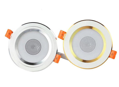 Remote Control Led Ceiling Round Downlight Bluetooth 4.0 Music App Smart Light Fixtures For Home Bases Kitchen Indoor Lighting