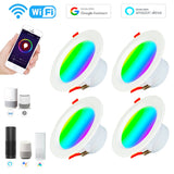 LED Downlight WiFi TUYA Smart Life Dimming Spot lamp 5W 7W 9W RGB Change Warm Cool Light 110V 220V Work with Alexa Google Home