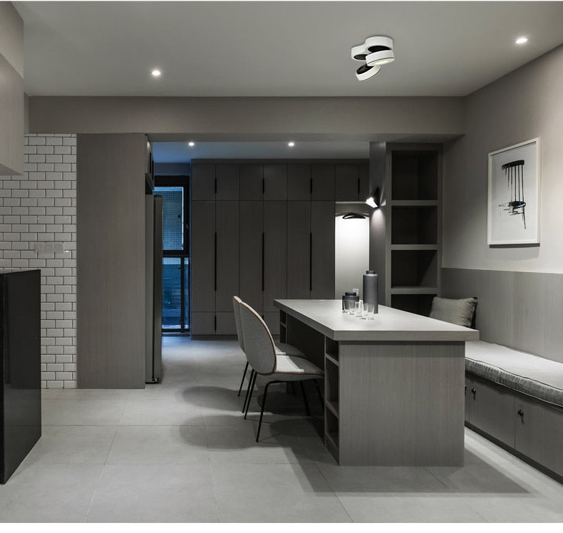 Adjustable Surface Mounted LED Downlight 2x12W  2x15W 2x20W COB LED Ceiling Lamps Down Light LED Spotlight Rotatable