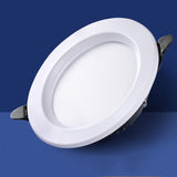 LED Downlight White Ceiling Lamp 5W 9W 12W 18W AC 220V led downlight Cold Warm white led light for Bedroom
