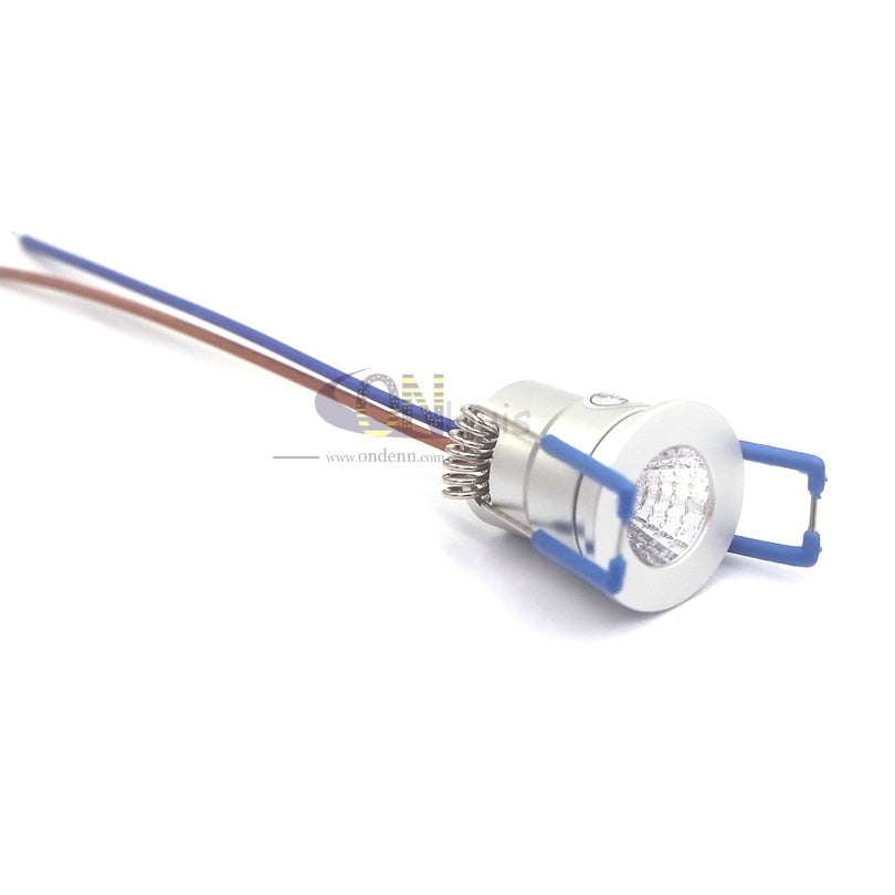 Dimmable 3W LED Spotlight Mini 3x 3W 220V downlight cabinet light led exterieur encastrab downlight Red Blue Green White