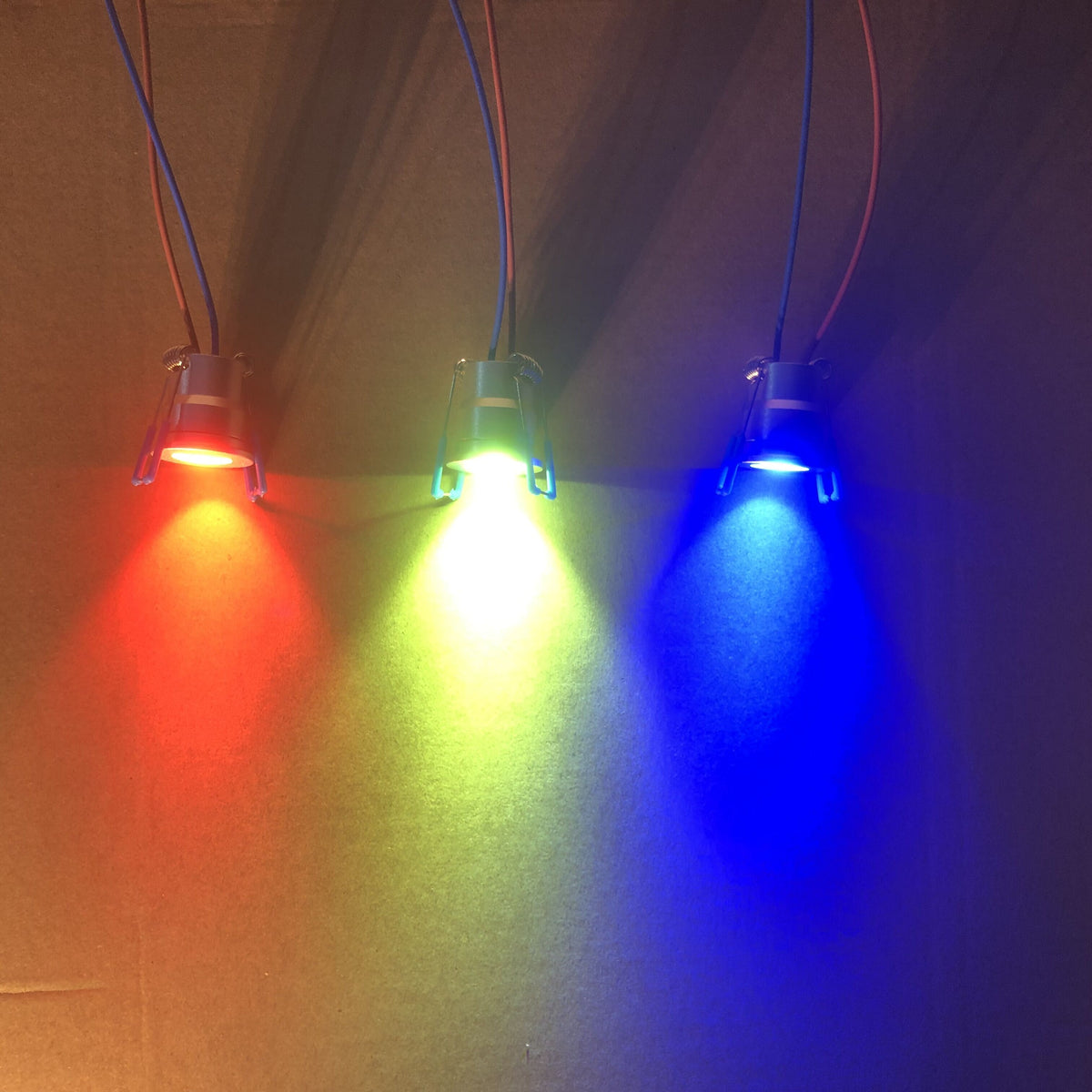 Dimmable 3W LED Spotlight Mini 3x 3W 220V downlight cabinet light led exterieur encastrab downlight Red Blue Green White