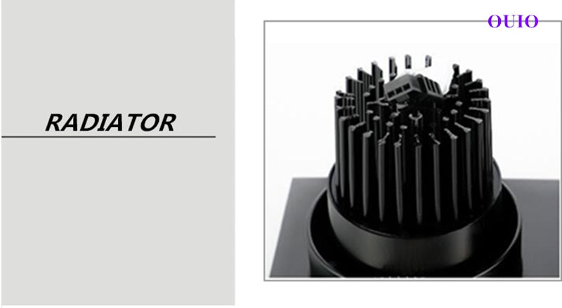 Recessed Dimmable LED Downlight 30W/24W/20W COB Ceiling Lamps Spot Lights Epistar Chip AC85-265V Indoor Lighting